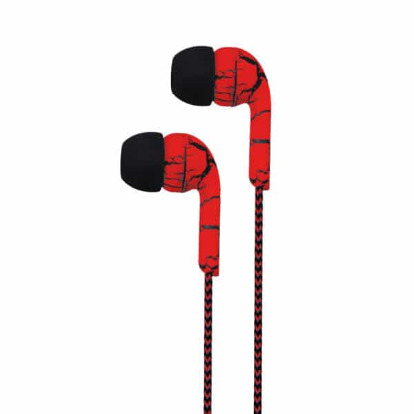 In-Ear Stereo Wired Earphones with Mic  EB200 Red